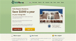 Desktop Screenshot of ligreenhomes.com